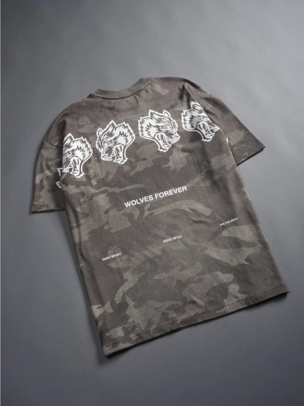 Darc Sport Wolves Have Your Back Camo Medium NewSold Out!